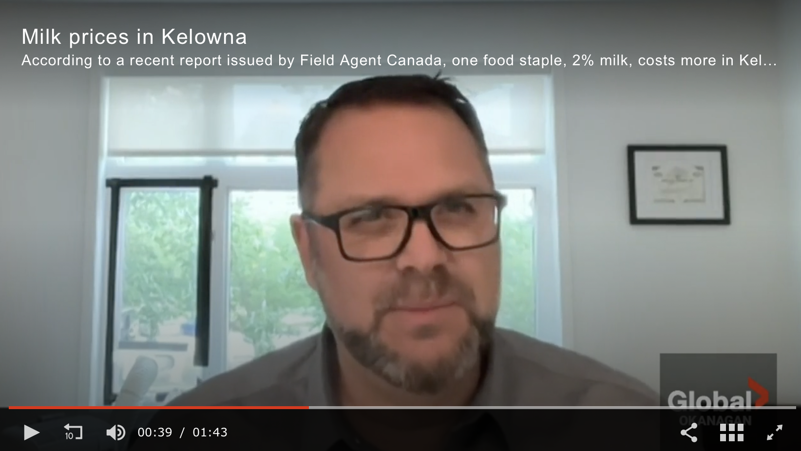 Field Agent General Manager Jeff Doucette on Global news